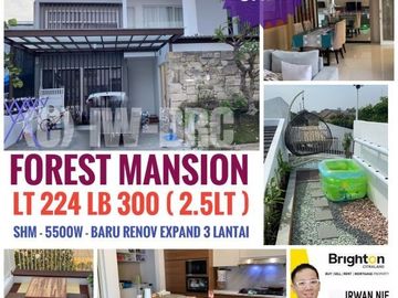 RUMAH FOREST MANSION CLUSTER BLOSSOM HILL (Siap Huni)