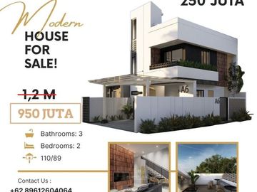 Rumah Minimalis Modern Dekat Pemkot Cimahi
