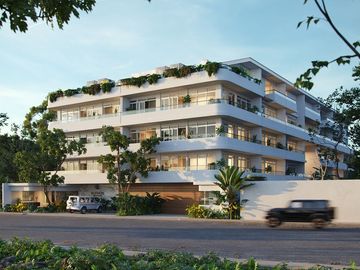 Departamento en preventa con acabados premium al norte de Mérida, Tixcuytun