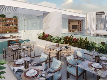 Departamento en preventa con acabados premium al norte de Mérida, Tixcuytun