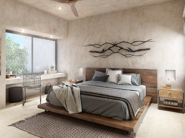 Casa con alberca privada en Tulum Centro