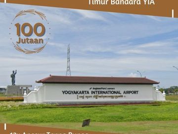 100 Jt-an View Sawah, Dekat Bandara YIA