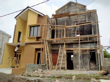 Jual Rumah Hook Dua Lantai Bogor Dekat Stasiun Bonus Balkon Kanopi