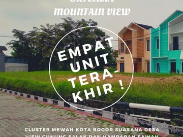 Jual Rumah Hook Dua Lantai Bogor Dekat Stasiun Bonus Balkon Kanopi