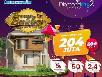 Sangat Strategis Rumah Baru 2 Kamar Tidur Hanya 240 Juta