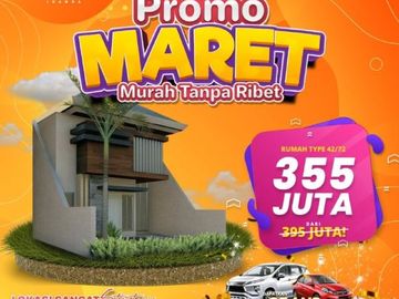 MARET ON SALE! DIAMOND VILLAGE JUANDA 1, Rumah Murah Lokasi Enak Strategis dekat Wisata Pemancingan