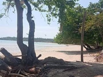 3.5 HECTARES  WHITE-SANDY BEACHFRONT PROPERTY,  CABANAS, INGROUND SWIMMING POOL, OWN-ELECTRICITY, AND POTABLE WATER SOURCE, SITUATED AT BRGY. TIGMAN,