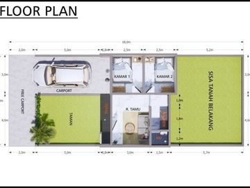 RUMAH MODERN MINIMALIS TANAH LUAS HANYA 200 JUTAAN DI KAWASAN RAMAI PRAMBANAN