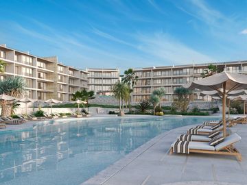 Apartamento alberca infinity vista al mar, spa, parque para perros, area de jueg