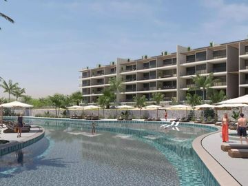 Apartamento alberca infinity vista al mar, spa, parque para perros, area de jueg