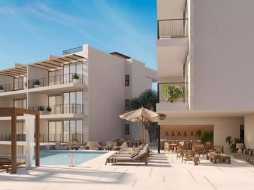Apartamento alberca infinity vista al mar, spa, parque para perros, area de jueg