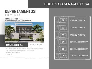 Departamento en venta en Ramos Mejia Sur
