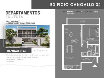 Departamento en venta en Ramos Mejia Sur