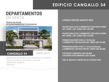 Departamento en venta en Ramos Mejia Sur