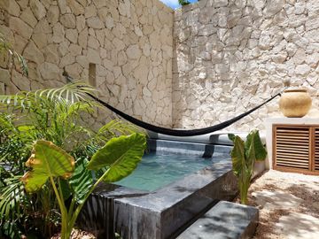 Estudio, con galeria de arte, paneles solares, alberca con solarium, concierge,