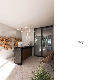 Apartamento cerca del malecón, terraza con alberca y vista al mar, venta Cozumel