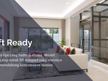 RUMAH LEBAR 12X19 DI CLUSTER MOZART@SYMPHONIA GADING SERPONG