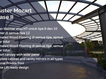 RUMAH LEBAR 12X19 DI CLUSTER MOZART@SYMPHONIA GADING SERPONG