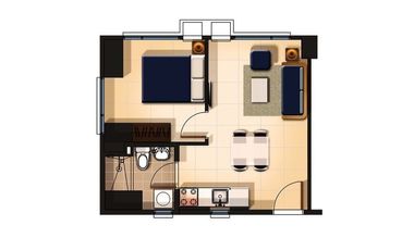 ATASTEN STUDIO CONDO UNIT FOR SALE IN MAKATI