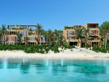 Departamento de 2 recamaras club de playa privado, amenidades de lujo en venta