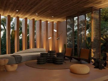 Departamento de 2 recamaras club de playa privado, amenidades de lujo en venta