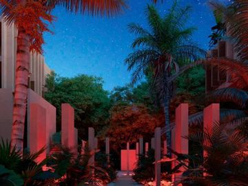 Departamento de 2 recamaras club de playa privado, amenidades de lujo en venta