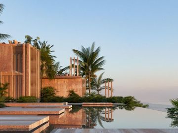 Departamento de 2 recamaras club de playa privado, amenidades de lujo en venta