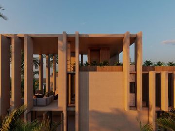 Departamento de 2 recamaras club de playa privado, amenidades de lujo en venta