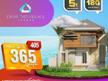 Paling Strategis, Call 08213993---- Rumah Sedati Sidoarjo 355Juta Diamond Village Juanda