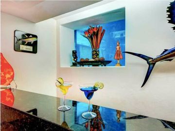 Residencia de 7 recamaras a pasos del mar 2 albercas en venta en Playacar Fase 1