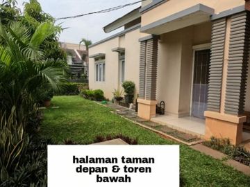 Rumah Hoek 1 Lantai di Cluster Aralia Harapan Indah Bekasi