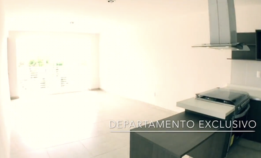 VENTA de Departamento Elevador Fracc Privado Antares ALBERCA 2 Recamaras 2 Baño
