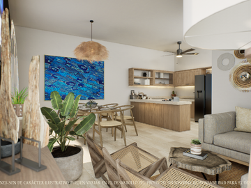 Departamento en venta Najau Mérida Yucatán, Chicxulub-Telchac