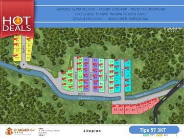 3KT Rumah Malang Batu Tipe 57 View Gunung Arjuna