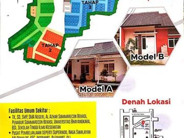 rumah bekasi utara bekasi dekat summarecon & stasiun bekasi dp 13 jtan all in