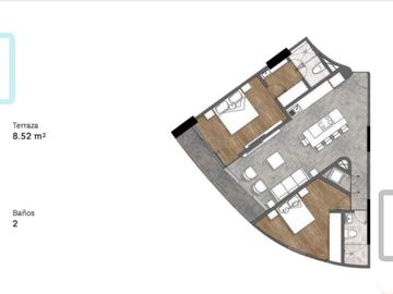 VENTA DE DEPARTAMENTO TORRE OHRUS COLONIA SANTA MARIA MONTERREY