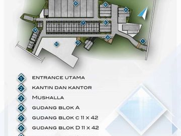 Gudang Multiguna Keren Bebas Banjir di Aero Bizhub Pajang