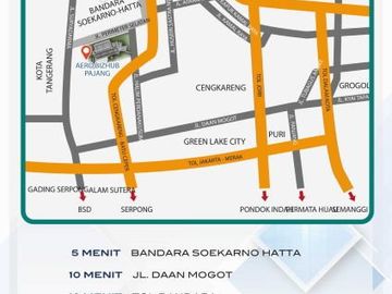 Gudang Multiguna Keren Bebas Banjir di Aero Bizhub Pajang