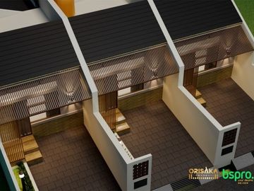 TANPA BI Checking Rumah Jepang Oriental di Kota Bandung Arcamanik Cisaranten