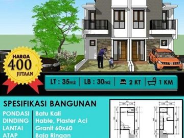 Rumah 2 Lantai Dijual Murah Pamulang Tangsel