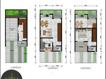 Rumah 3 Lantai Harga 2 Lantai, Lokasi Elite Dekat Upi Bandung