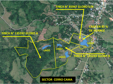 VENTA CASA CON TERRENO EN LA CHORRERA CERRO CAMA