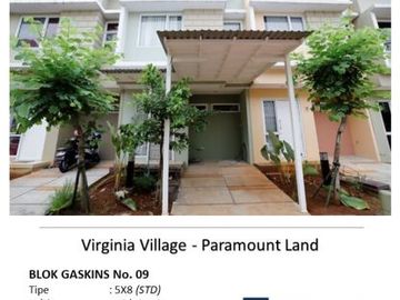 Cluster Virginia Village Gaskin @Paramount Land Hunian Mewah di Tangerang