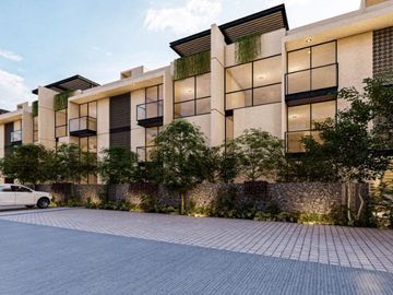 Condominio con balcon, alberca, Gimnasio, area de asador, area para perros