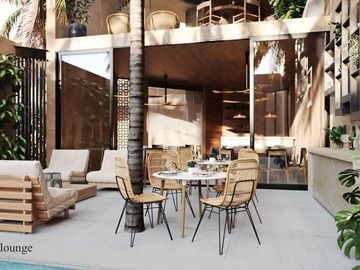 Condominio con balcon, alberca, Gimnasio, area de asador, area para perros
