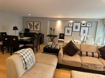 Departamento en Renta en Polanco 2R/2.5B/2E - Amueblado - 173 m2