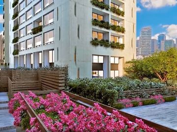 Penthouse con terraza semi techada de 52 m2, 4 estacionamientos, alberca con car