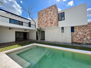 CASA VENTA MÉRIDA, MODELO THO, 484m2, 4 HABITS, EQUIPADA, PRANA DZITYÁ.