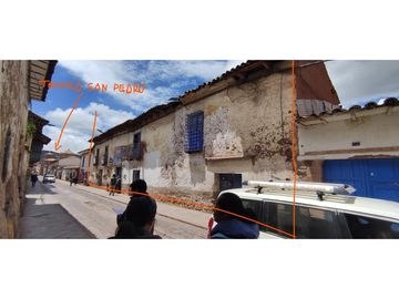 VENDO CASONA / TERRENO 1,850 M2 CERCADO CUSCO PERÚ