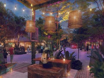 Departamento con amenidades,servicio a la habitacion , area comercial boho chic